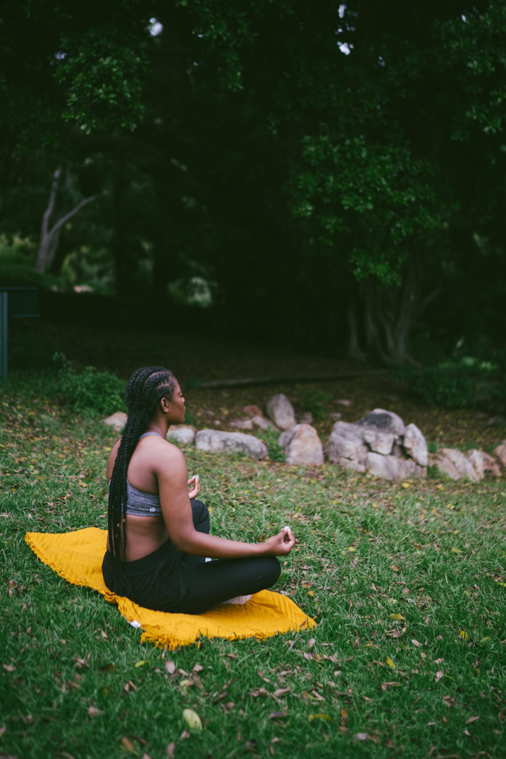 yoga meditation health self-care stress management
